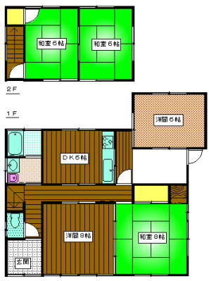 上浦賃貸一戸建間取
