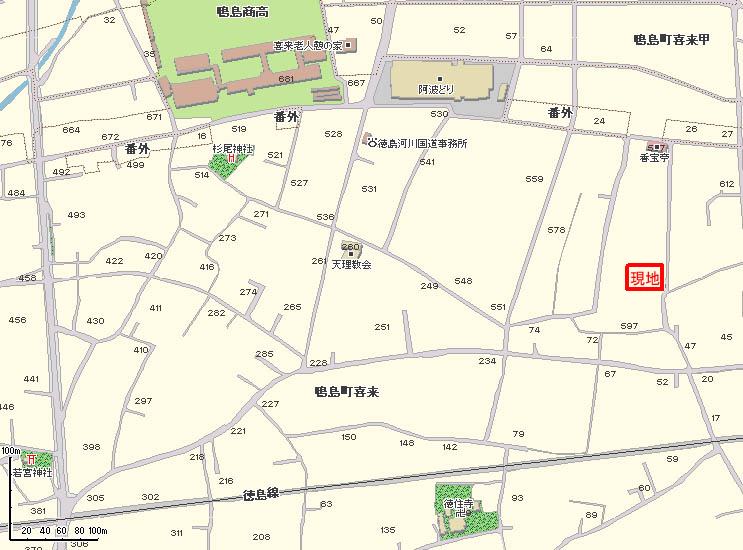 現地地図