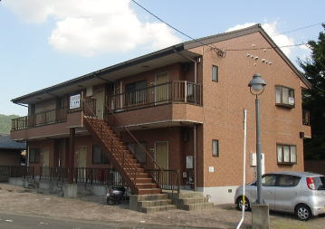 【コーポ湯立2DK】山川町中心でJR山川駅近くにある賃貸アパート・徳島県吉野川市山川町