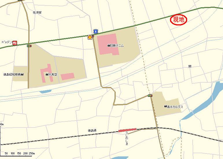 �R�[�g�x�[���Έ䌻�n�n�}