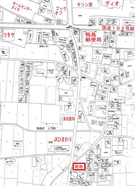 マイホームマンション位置図